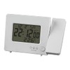 Miraval Radio-Controlled Projection Alarm Clock with USB Port with Projection