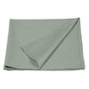 S4Sassy Green Solid Home Decor 12 Pcs Cotton Napkin Solid