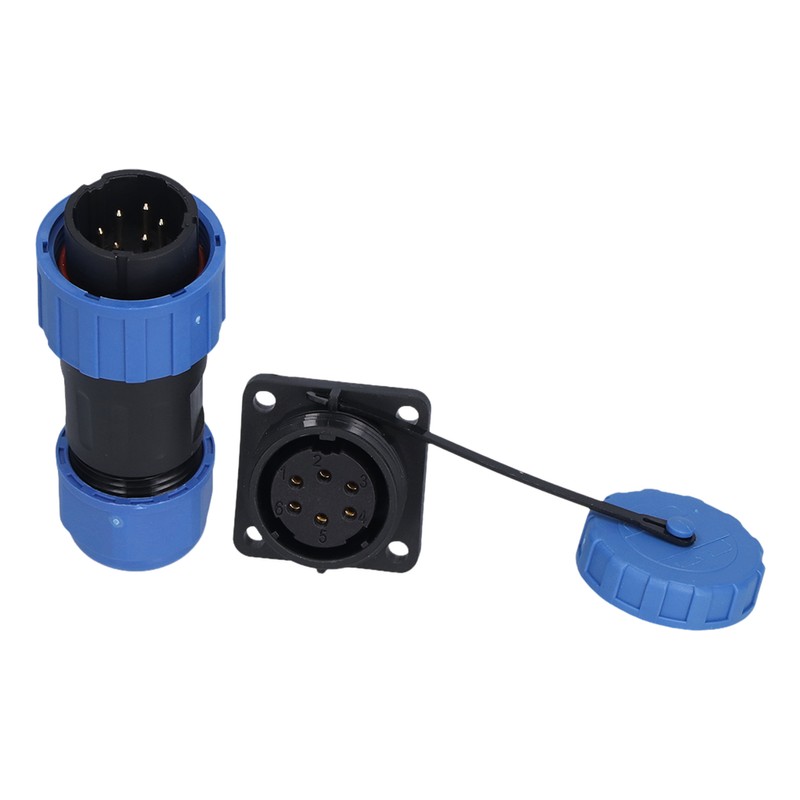Aviation Cable Connector Socket LP20 IP68 Waterproof Male Plug Female