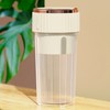 Blender Cup Beige 300ml 1500mAh USB Rechargeable Cordless 22000rpm Smoothie