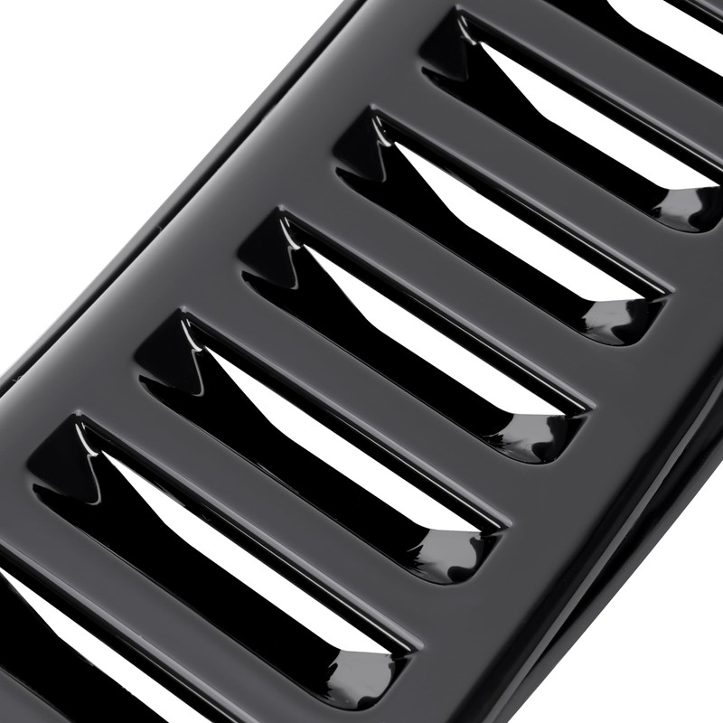 HECASA Rear Side Louver Window Vent Compatible with 1991-1998 Lexus