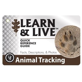 UST Learn & Live Educational Card Set, Animal Tracking