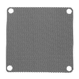 sourcing map 20PCS PC Dust Filter, 70mmx70mm PVC Computer Case Cooler Dustproof Mesh Cover Fan Grills for Computer Chassis Speaker, Black