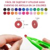 Kit de fabricación de pulseras, 6000+ Cuentas para Pulseras, Cuentas