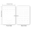Pack of 3 Pre-Printed Microblading Exercise Skin - Permanent Makeup