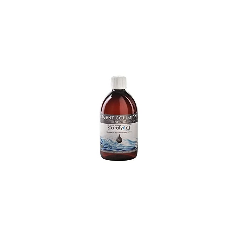 Catalyons Argent Colloïdal 5ppm - 500ml Liquid