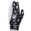 Longoni Billiard Pool Cue Glove Fancy Skull 4 for Left