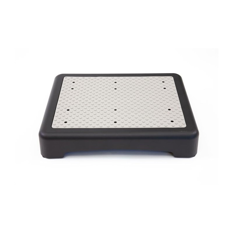 The Ramp People Plastic Half Step 9cm Anti Slip Black/Grey