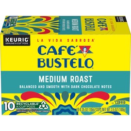 Café Bustelo Medium Roast 10 Count K-Cup