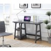 Convenience Concepts Designs2Go Trestle Desk 47" - Modern Desk or