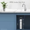 HYDROVOS Standard Under Sink Replacement Water Filter, IAPMO Certified Reduces