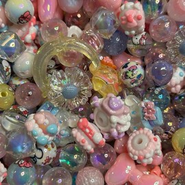 Beads By Color for Beadable Pen - DIY Mixed Beads for Crafting and Writing - High-Quality Bead Mixes - Sizes 12-20mm - Perfect for Creative Projects:_SanSan_Large 300ML