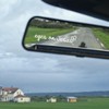 KHGUZ Eyes On Jesus Car Rear View Mirror Decal, 4PCS