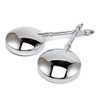 Universal 10mm Chrome Rearview Mirrors Motorcycle Motocross Scooter E-bike Racing