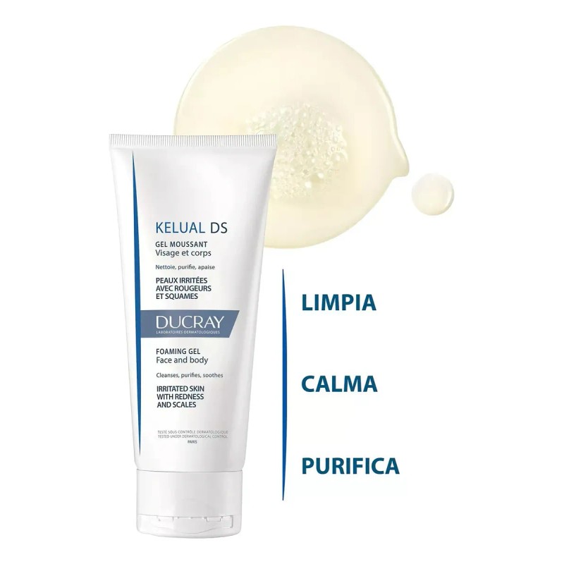 Kelual Ds Gel 200 Ml Tipo de piel Con rojeces
