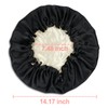 2PCS Satin Sleep Cap,Adjustable Double-Sided Sleep Bonnet,Bonnet Cap for Sleep
