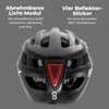 PUKY Helmet M Black | Ideal for Head Circumference 54-58