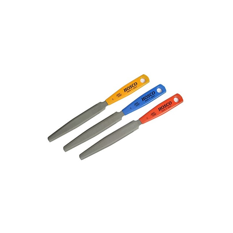 Hosco 3 Classical Guitar Nut File set TL-NF3C String Slots