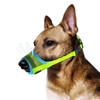 Denwwico Dog Muzzle, Newest Soft Mesh Muzzle Double Stick Anti