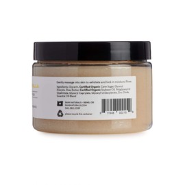 Pure & Gentle Exfoliating Sugar Scrub by DANI Naturals - Warm Sandalwood Vanilla Scented Body Polish - Organic Cane Sugar & Natural Moisturizing Shea Butter - For Men & Women - 14 Ounces