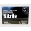 Mira Pak Black Nitrile Disposable Gloves 4 Mil Food-Safe, Latex
