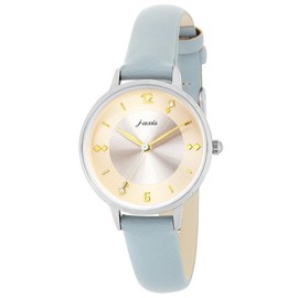 Sun Flame J-Axis Stone, Sunray, Dull Color Wristwatch, blue