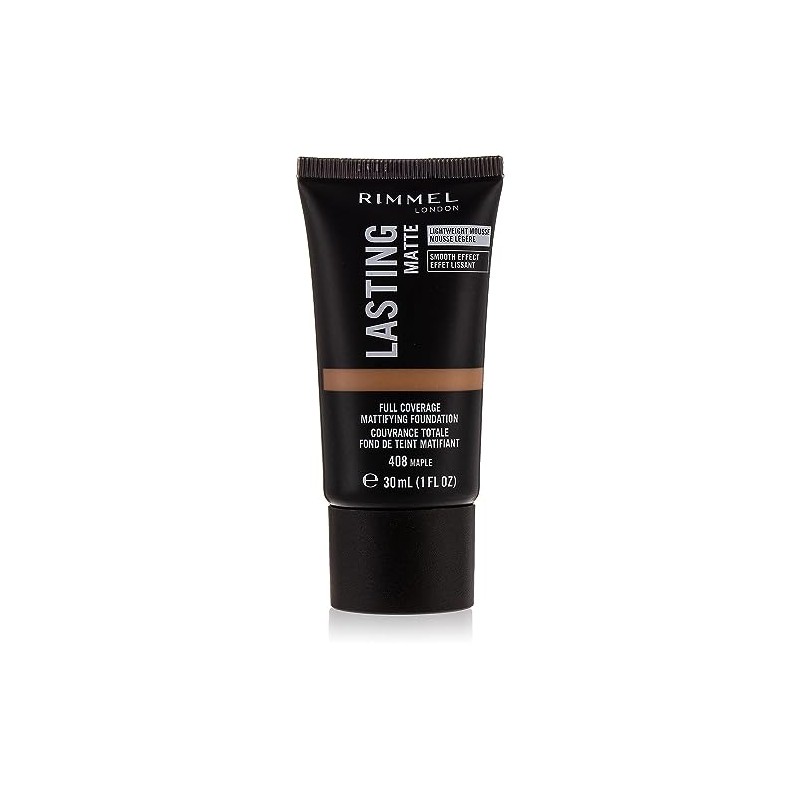 Rimmel Lasting Matte Foundation - 408 Maple