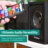 Electrohome Huntley Powered Bookshelf Speakers with Built-in Amplifier and 3"