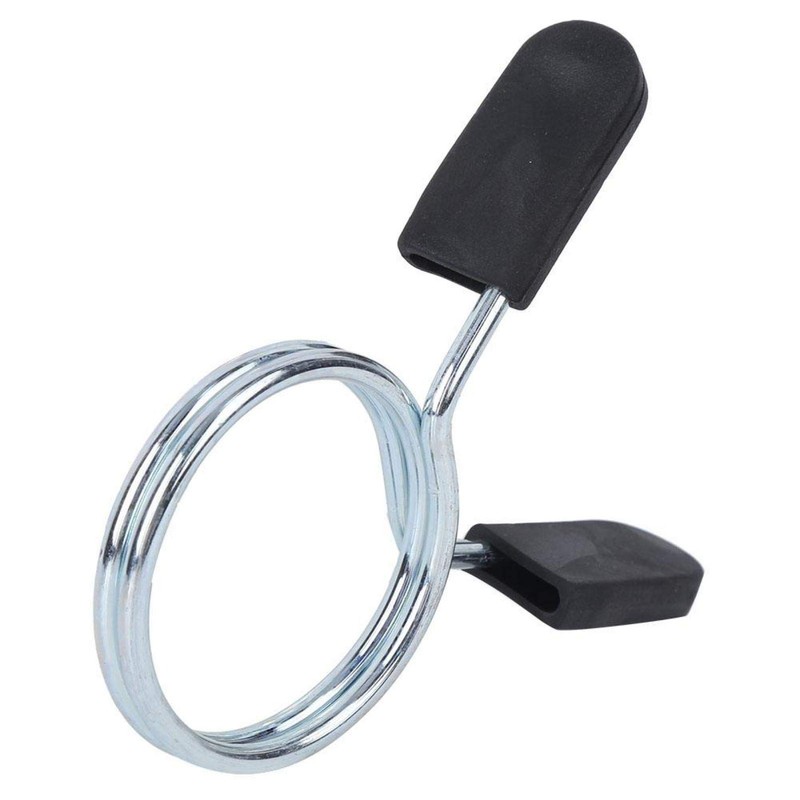 Clip for Barbell Spring, Hard, Rustproof, with Barbell Lock [(4