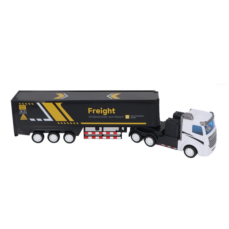 Container Truck Toy High Simulation Extended Carriage Container Trailer Model