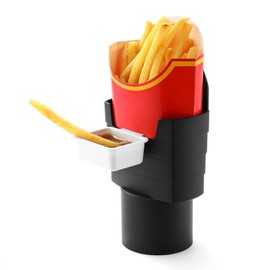 SUADEN French Fry Holder and Sauce Holder Set, Funny Useful White Elephant Gift Idea for Adults, Stocking Stuffer for Men and Women