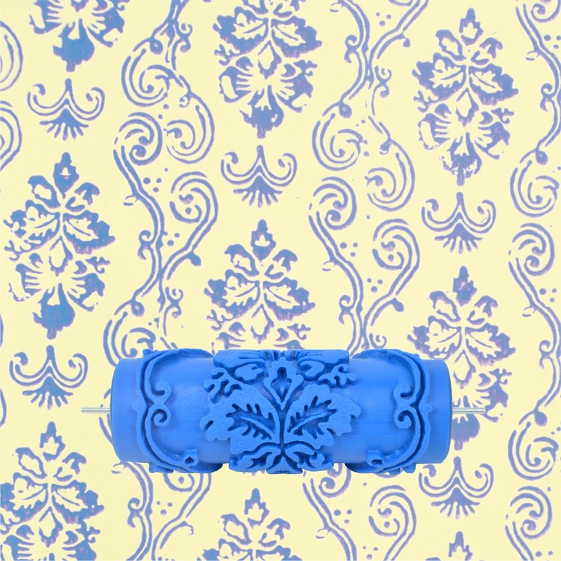 Nichiyo 5'' Decorative Pattern Paint Roller for DIY Wall Decoration