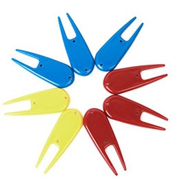 WINOMO 8pcs Plastic Golf Divot Tool Golfer Kit Golf Repair Tool (Random Color)