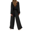 Yousify Women's 2 Piece Outfits Sweatsuit Backless Long Sleeve Rompers