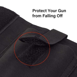 Upgraded Ankle Holster for Concealed Carry, Fits Glock 43 26 19, SIG P365, Bodyguard 380, Ruger LCP, Springfield, 9mm 380, Shield 9mm,and Most Other Pistol, Right Left Hand Draw
