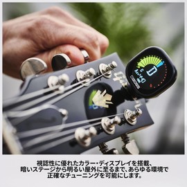 BOSS TU-05 Clip Tuner, Large Color Display, Up to 10 Hours of Continuous Use, Auto Power Off Function, USB Charging, Guitar / Bass