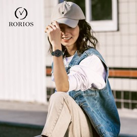 rorios Men's Sports Watches Digital Watches with Alarm Outdoor Electronic Watch Luminous Watch Military Watch for Men Boys, Black Green C, Strap.