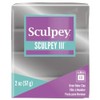 Sculpey III Polymer Oven-Bake Clay, Silver, Non Toxic, 2 oz.