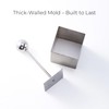 Square Egg Press for Hard Boiled Eggs Mold, Egg Cuber