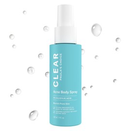 Paula's Choice CLEAR Spray exfoliante para el acné en la espalda y el cuerpo, spray para el acné en la espalda con 2% de ácido salicílico BHA para el tratamiento del acné en los poros obstruidos