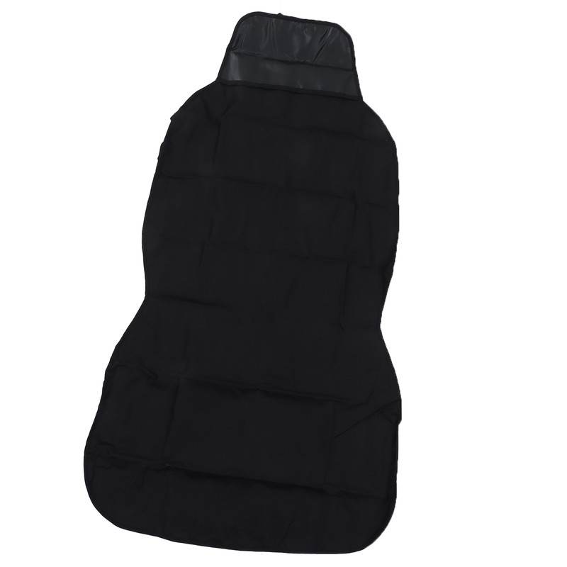 Black Foldable Pets Front Seat Dog Cover with Buckle Waterproof