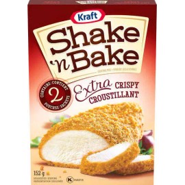 Kraft Shake 'n Bake Extra Crispy Original Coating Mix, 152g/5.3 oz. Box