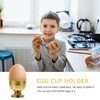 STOBAZA Set of 6 Egg Cups Creative Egg Holders for