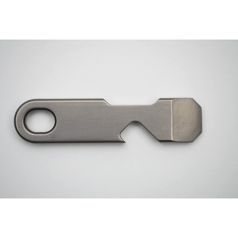 QuickPry Bottle Opener Mini Everyday Carry Pry Bar Tool, For