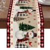 Christmas Table Decoration Snowmen Christmas Table Runner 33 x 203