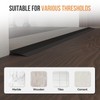 1" Rise Threshold Ramp, 35.4" Wide Natural Rubber Door Ramp