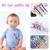 15Pcs Pacifier Clip Holder Plastic Baby Binky Clips for DIY