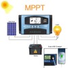 100A MPPT Solar Charge Controller, Solar Charger Controller with LCD