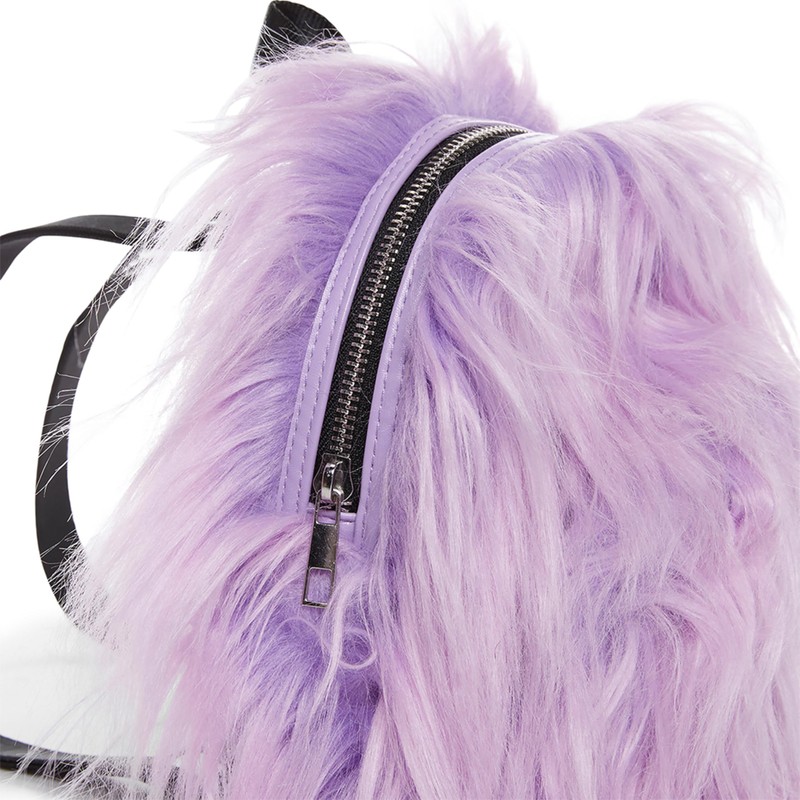 Dolls Kill Case Of The Grumpies Fuzzy Backpack by Current