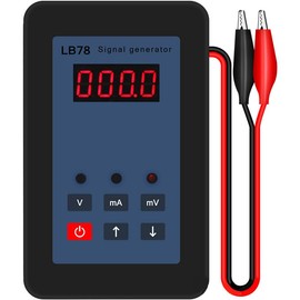 LB78 Current Voltage Signal Generator, 4-20mA /0-10V/mV Signal Source Calibrator Tester, LCD Display